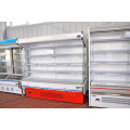 Refrigerador de ventilador com display para supermercado comercial